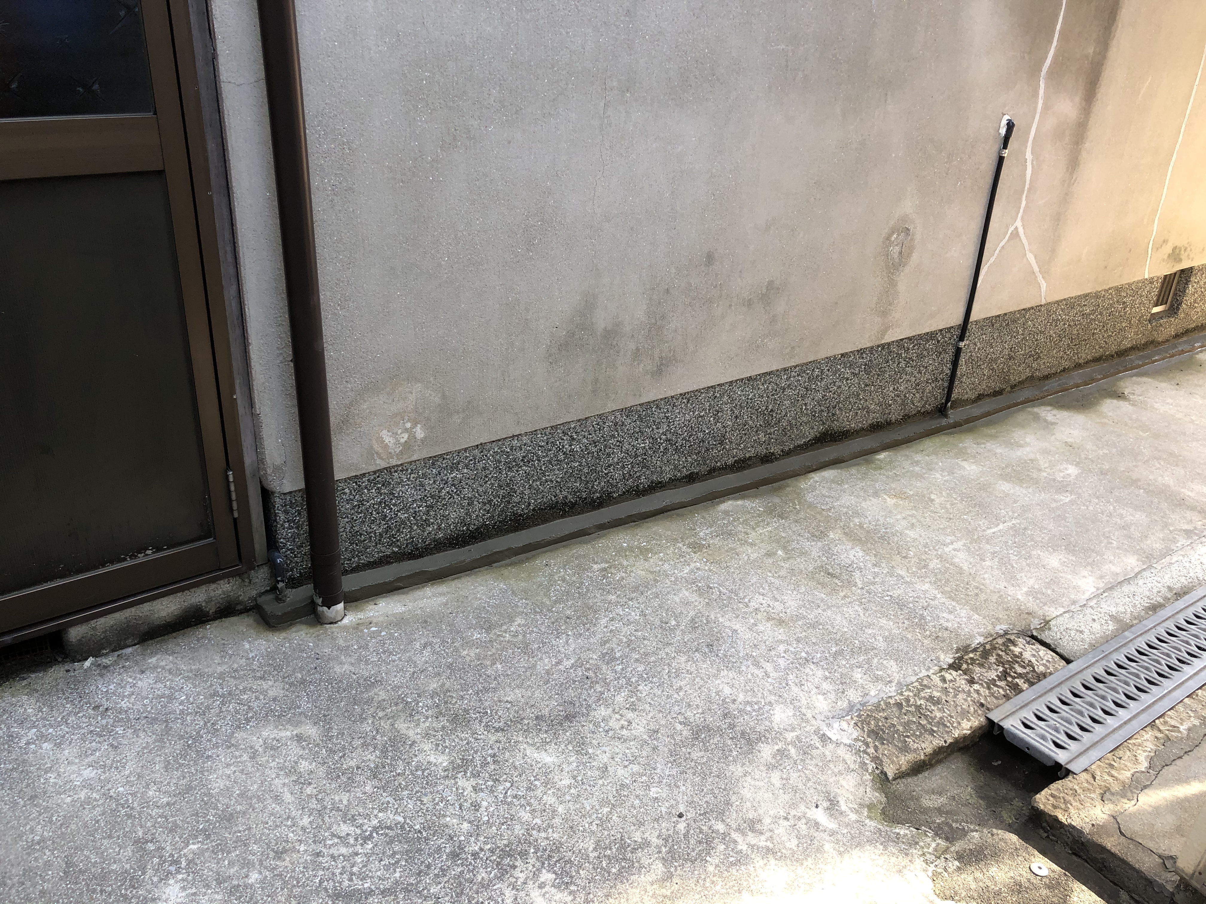 大阪市天王寺区　戸建て住宅の漏水工事