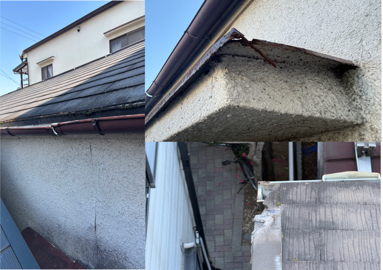 【お知らせ】建物の外壁が劣化してきていませんか? モルタル 外壁経年劣化